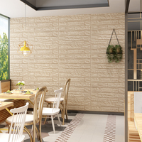 Fabricant d'autocollants muraux pour décoration d'intérieur Sticker mural 3D en mousse souple pour briques murales