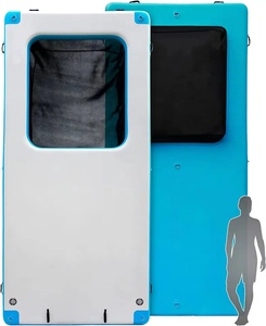 Bền ngoài trời Drop-Stitch hồ bơi nước Inflatable bến cảng du thuyền biển kéo nền tảng câu cá phao Inflatable nổi nền tảng - Product Image 4