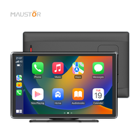 Maustor 9 pulgadas Android MP5 inalámbrico Carplay pantalla inteligente navegación GPS Universal portátil Carplay coche REPRODUCTOR DE DVD Radio