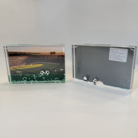 Cadre photo en acrylique 4x6 pouces personnalisé, imprimé sérigraphié, avec design flottant, haute qualité, pour la décoration de Halloween