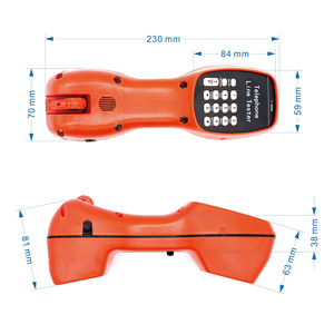 Probador de línea telefónica <span class=keywords><strong>Lineman</strong></span> de red de 232x73x95mm - Product Image 5