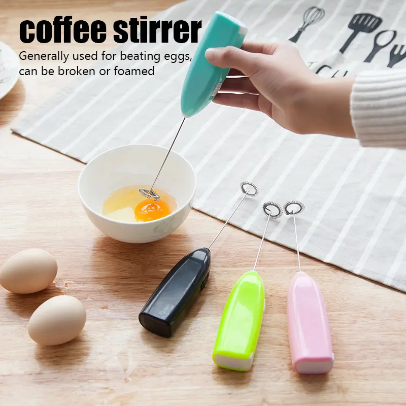 2023 पोर्टेबल रोटरी अंडे का डिब्बा मिक्सर Whisk डिब्बा दूध कॉफी को अंडा छोटे मिनी इलेक्ट्रिक अंडे का डिब्बा रसोई के सामान के लिए