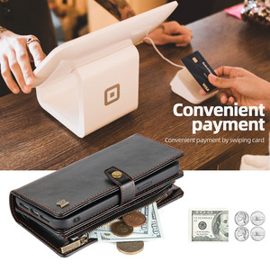 Étui de téléphone multifonctionnel H1 en matériau cristallin, entièrement fait à la main, avec bracelet magnétique en cuir pour 16 15 14 Pro Max - Product Image 3