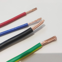 Fil de H07V-R 99.99%/450 V en cuivre pur 2.5mm2 à noyau unique avec câblage de maison isolé en PVC