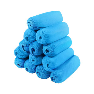 Couvre-chaussures jetables en tissu non tissé épaissi, anti-poussière, pour usage intérieur, adultes et étudiants - Product Image 2