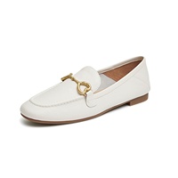 Chaussures Mocassins Penny en Cuir Premium Marron et Blanc à Enfiler pour Hommes, Idéales pour la Conduite et le Quotidien - Vente en Gros Choozii
