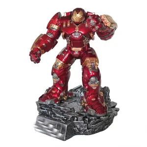 action figures anime naruto statue Suppliers-Hot Sale MK44 IronMan Resin Model Statue Movie Anime Model Resin Action Figure Hulkbuster GK Statue
