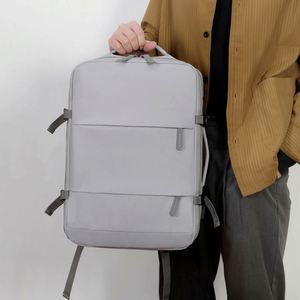 Mochilas Unisex para Portátil con Puerto de Carga USB, Mochilas Impermeables Tipo Duffel, Bolsas de Almacenamiento para Viajes al Aire Libre - Product Image 6