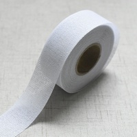 100% Polyester tissu intérieur bande étroite doublure thermocollante dure ceinture imperméable pour jupes costumes résine doublure taille Patch