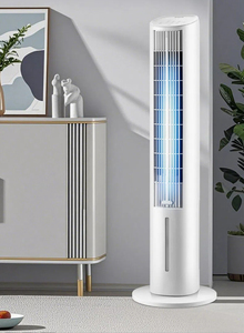 Ventilateur de refroidissement sur colonne avec réservoir <span class=keywords><strong>d</strong></span>'eau de 3 L, refroidisseur <span class=keywords><strong>d</strong></span>'<span class=keywords><strong>air</strong></span> évaporatif de 75 W avec commande mécanique ou à distance |   Ventilateur oscillant de refroidissement UE - Product Image 3