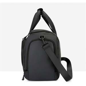 Sacs à bandoulière de week-end imperméables de grande taille populaires et personnalisés, sac de sport élégant, stock local pour unisexe - Product Image 4