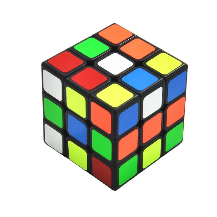 Cubi magici 3D di alta qualità cubo puzzle multicolore 3x3 velocità per regali e giochi per bambini