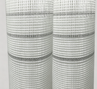 Jaring Anti Retak Fiberglass untuk Plester Bangunan, Interior & Eksterior, Bebas Alkali, Tenun Polos, E-Glass, Potongan Konstruksi