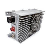 Convertisseur DC-DC Dilong 800V vers 14V 2kW pour véhicules électriques, refroidissement par air, contrôle CAN Bus, convertisseur EV DCDC