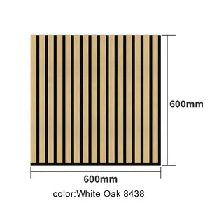 나무 판금 벽 전통적인 음향 패널 싱가포르 교수형 음향 슬레이 패널 돌 음향 패널