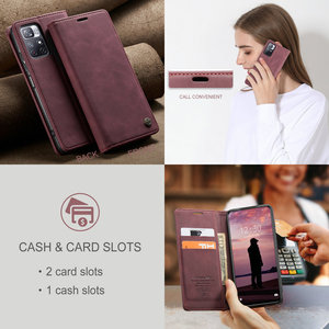 CaseMe nouveau pour <span class=keywords><strong>Redmi</strong></span> <span class=keywords><strong>Note</strong></span> 12 5G étui avec porte-cartes antichoc <span class=keywords><strong>pas</strong></span> <span class=keywords><strong>cher</strong></span> portefeuille en cuir couvre pour <span class=keywords><strong>Redmi</strong></span> <span class=keywords><strong>Note</strong></span> 14 13 12 <span class=keywords><strong>11</strong></span> 4G 5G - Product Image 3