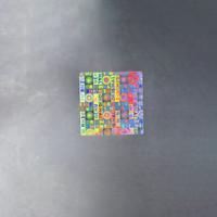 Vente en gros hologramme autocollant effet Laser anti-contrefaçon emballage étiquette feuille rouleau Logo impression