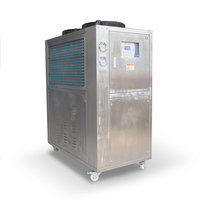 Équipement de refroidissement de l'eau 10HP 15HP 20HP Refroidisseur d'eau industriel refroidi par air pour machine de moulage par injection de plastique