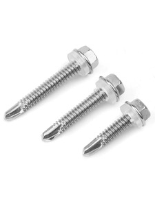 Bibo Yaente Factory High Strength 410 Ss Hex Head Self-drilling Tapping Screws - Drill Tail <b>Fasteners</b> for Color Steel Sheet - Product Image 2
