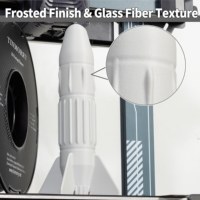 TINMORRY Filament d'imprimante 3D 1.75mm Filament PETG écologique PLA/ABS/PETG/ASA/TPU 1KG/ROLL tiges en plastique TPU-GF