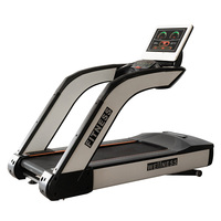Tapis roulant électrique professionnel en acier haute résistance pour le fitness et le remodelage corporel avec écran LED