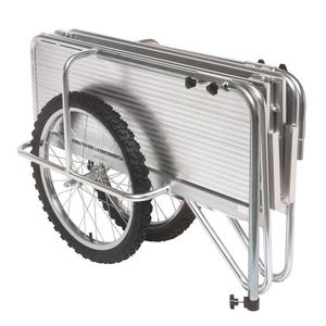 รถเข็นสวนพับได้ทำจากอะลูมิเนียม ทนทานต่อการกัดกร่อน พร้อมล้ออะลูมิเนียม - Product Image 6