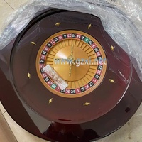 Roulette de casino en bois de haute qualité, durable, personnalisable, marque QL, modèle QL-RW-22, 56 cm