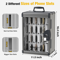 Armoire de rangement pour téléphones portables Glosen à 36 emplacements pour l'école, les enseignants N2636, armoire de rangement pour téléphones pour le campus, l'industrie