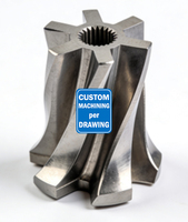 Pièces usinées sur mesure en aluminium et acier |   Fabricant de machines CNC 5 axes pour composants complexes