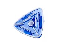 La tête d'aspirateur pondérée transparente triangulaire de luxe s'adapte à la plupart des rallonges et à la tête d'aspirateur à tuyau avec brosse