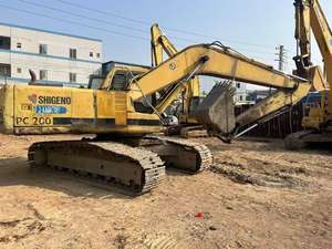 Used Komatsu PC200-6 Excavator Original Japanese 20 Ton Heavy Duty Machine Fully Tested Good Condition - Product Image 2