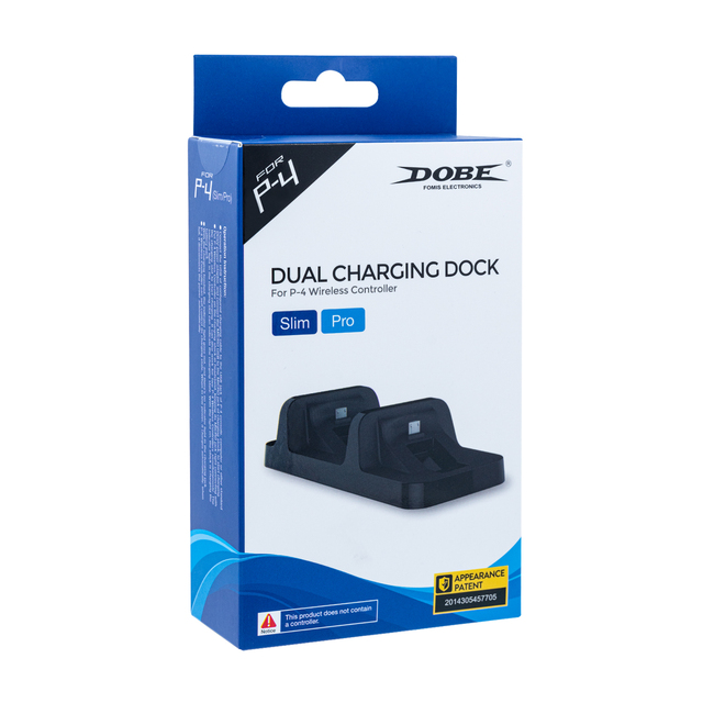 for Dobe Dual Controller Charging Dock for PS4 for Dualshock 4 Controller