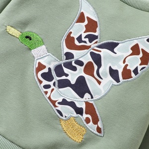 Ensembles de vêtements Western Camouflage pour bébés garçons Sweatshirts pour tout-petits Pantalon de jogging Ensemble de vêtements de survêtement 2pcs Duck Camo pour enfants - Product Image 4