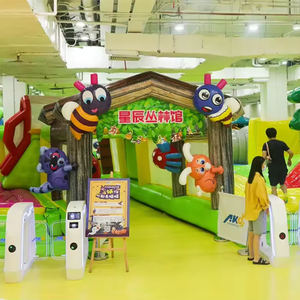 Y & G, Parque inflable para interiores y exteriores, casa <span class=keywords><strong>de</strong></span> rebote, fantásticos días familiares, parque temático inflable grande, parque <span class=keywords><strong>de</strong></span> aventuras inflable - Product Image 2