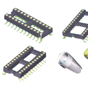 Promotion : Connecteurs Femelles à Broches Rondes Droites ou Angulaires, Simple ou Double Rangée, Pas de Pas 2,54 mm, pour Circuits Intégrés - Product Image 1