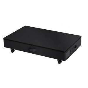 <b>Bed</b> Bottom Storage Rack Oxford Cloth <b>Under</b> <b>Bed</b> Clothing Shoes <b>with</b> Wheels Storage Car Dustproof Folding Storage Box - Product Image 4