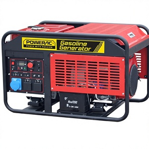 9KW Single Phase AC <b>Gasoline</b> <b>Generator</b> Full Copper Alternator AVR 4-Stroke Air-Cooled 25L V-Twin Cylinder 60Hz Auto - Product Image 1