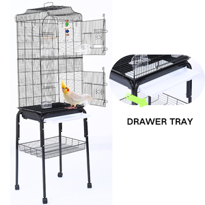 Commercio all'ingrosso di metallo di grandi dimensioni gabbie per uccelli all'aperto voliera per pappagalli canarini gabbia di allevamento di uccelli in scatola in vendita - Product Image 6