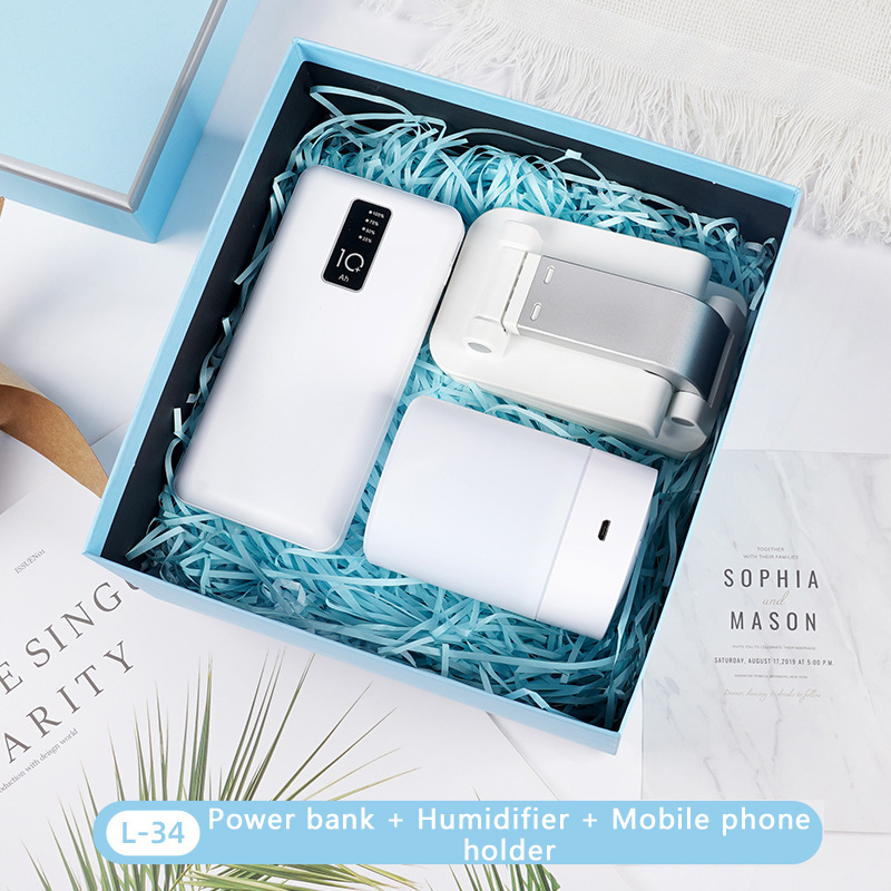 Power bank+Humidifier+Mobile phone holder