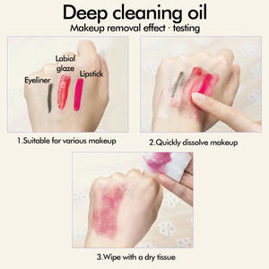 Private Label Natuurlijke Hydraterende Huidverzorging Diepe Gezichtsreinigende Olie Make-Up Verwijderaar Olie - Product Image 4