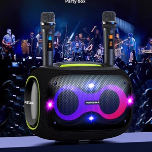 Loa Karaoke Cao Cấp Công Suất Lớn Loa Ngoài Trời Tiệc DJ Siêu Bass Loa Karaoke Có Mic Và Bluetooth Cho Gia Đình KTV - Product Image 5