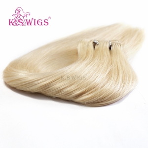 ผมต่อแบบจีนแท้ 100% เกรด Remy Genius Weft  จัดเรียงเกล็ดผม  แบบ Double Drawn ไม่หลุดร่วง สีอ่อนธรรมชาติ ตรงธรรมชาติ ขายส่ง - Product Image 4