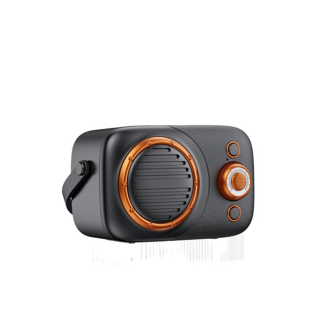 Retro Creative Mini Portable Speaker BT5.3 Deep Bass TWS Pairing HiFi Ultra-Clear Sound USB Long Battery Life