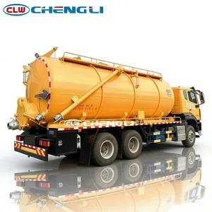 Camión de Succión de Aguas Residuales de 24000 Litros, HOWO 6X4 de Servicio Pesado, Tanque de Vacío de 12m3, Camión de Limpieza de Alcantarillado en Venta - Product Image 6