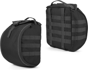 Sac de rangement pour casque tactique avec sangles MOLLE, étui de transport rembourré pour casque avec plusieurs compartiments - Product Image 5