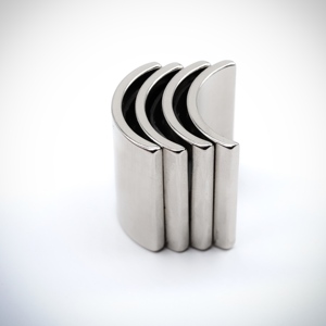 N50M Neodymium Magnet ARC Magnet NiCuNi Coating for DC <strong>Motors</strong> - Product Image 1