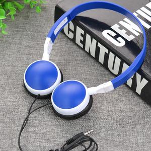 Casque audio filaire stéréo sur-oreille personnalisé en gros, son 3,5 mm - Product Image 1