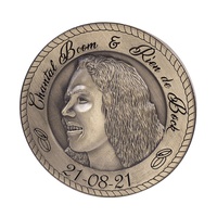 Pièces de monnaie personnalisées en cuivre, bronze, laiton, or, argent, métal vierge, souvenirs, Europe, commémoratives, États-Unis, Euro