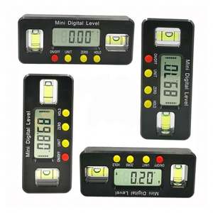 Mini Livella Digitale Elettronica 100mm con Forte Magnete, Righello Orizzontale, Inclinometro, Goniometro, Strumento di Misurazione, Piccolo Righello - Product Image 1