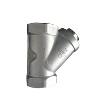 Filtre fileté Y en acier inoxydable Ss316 CF8M de 1 pouce pour l'eau